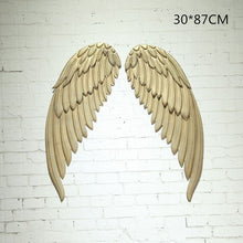 Load image into Gallery viewer, Abstract Angel Wing Wall Figurine Statue Retro Wall Hanging Decorations Art Sculpture Metal Craftwork Home Decorations R206